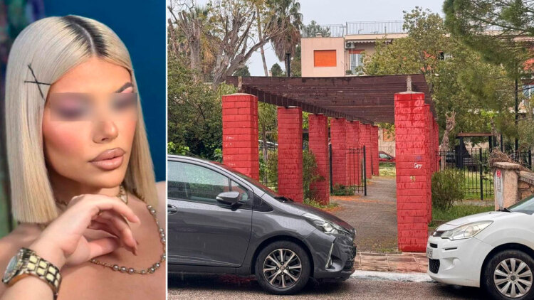 Φωτογραφία από το σημείο που εγκατέλειψαν την 19χρονη στην Κεφαλονιά, απέναντι από το ξενοδοχείο που βρισκόταν με τους τρεις νεαρούς
