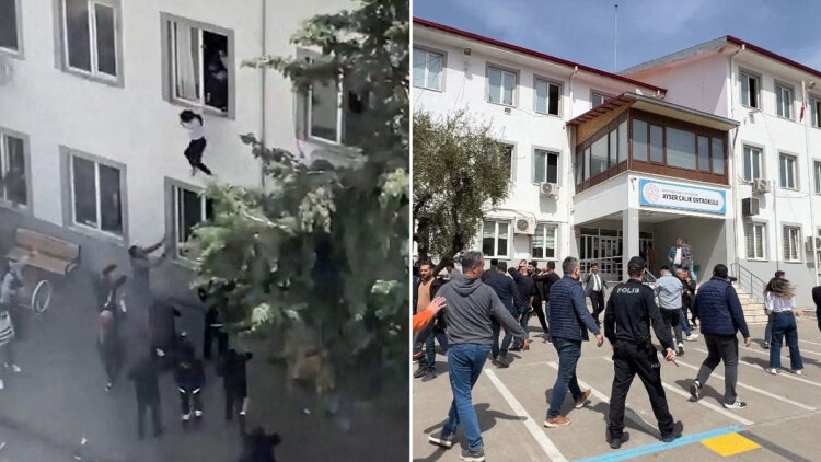 Στιγμές τρόμου κατά την επίθεση με εννιά νεκρούς σε σχολείο στην Τουρκία: Μαθητές πηδούσαν από τα παράθυρα για να σωθούν, βίντεο