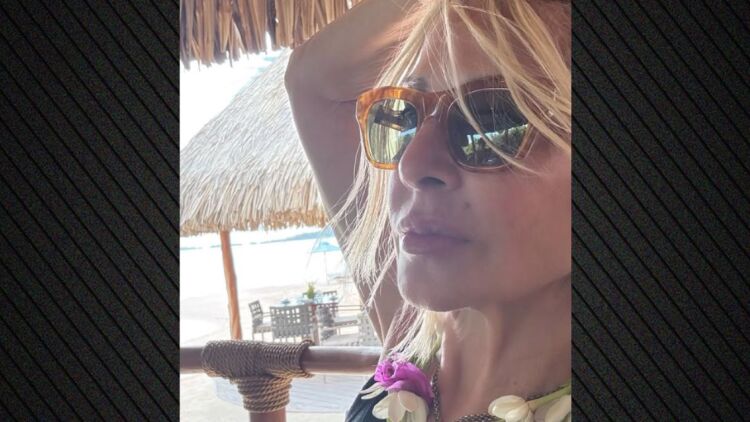 Η Άννα Βίσση στο νησί Μπόρα Μπόρα, η φωτογραφία που ανέβασε από τις διακοπές της