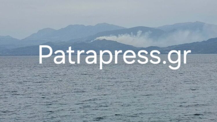 Βελτιωμένη η εικόνα της φωτιάς στο Αίγιο