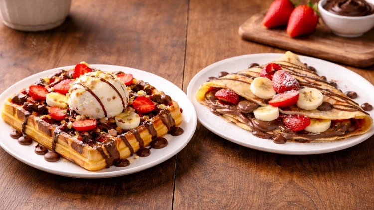 Βάφλα ή κρέπα με σοκολάτα; Θερμίδες, διαφορές και τι να διαλέξετε