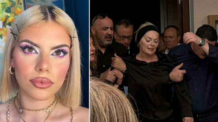 «Καλό ταξίδι αγγελούδι μου»: Σε κλίμα οδύνης συγγενείς και φίλοι λένε το τελευταίο «αντίο» στην 19χρονη Μυρτώ