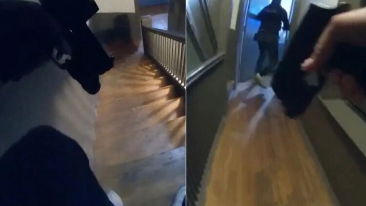 Κυκλοφόρησε βίντεο της δολοφονίας αστυνομικού από τον σύντροφό της κατά τη διάρκεια καταδίωξης
