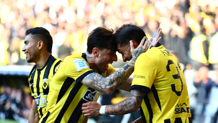 ΑΕΚ - ΠΑΟΚ 1-0 (Α' ημίχρονο): Προβάδισμα νίκης για την Ένωση, live ο αγώνας