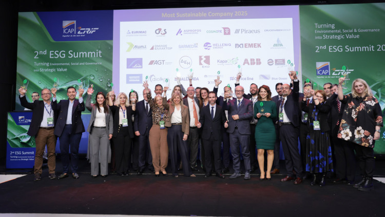 Most Sustainable Company Prize 2025 by Synesgy: Τριάντα εταιρείες στην Ελλάδα διακρίθηκαν για τις επιδόσεις τους στη βιώσιμη ανάπτυξη