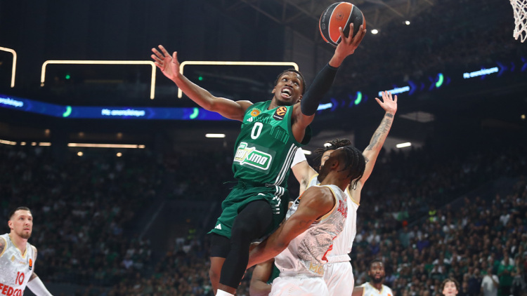 Παναθηναϊκός - Μονακό 25-19 (Β' περίοδος): Παίρνουν διαφορά οι πράσινοι, live η μάχη πρόκρισης στα playoffs της Euroleague 