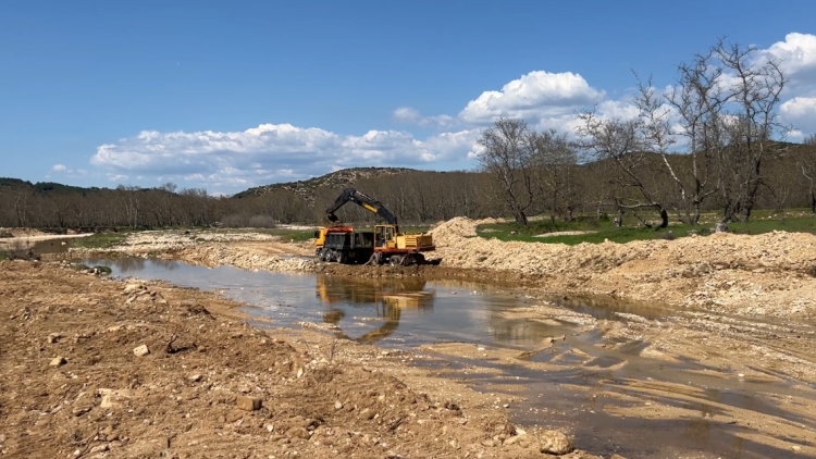 Έργα αντιπλημμυρικής θωράκισης σε κοίτες χειμάρρων και ρέματα του νομού Θεσσαλονίκης