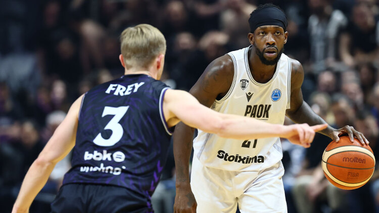 ΠΑΟΚ - Μπιλμπάο 3-3 (Α' περίοδος): Live ο πρώτος τελικός του FIBA Europe Cup