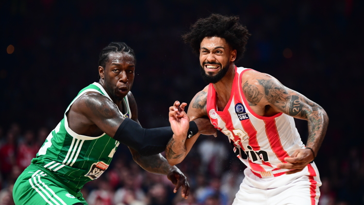 Euroleague: Στη δεύτερη καλύτερη πεντάδα της regular season Ντόρσεϊ και Ναν