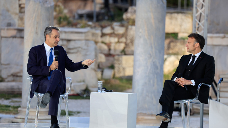 Μακρόν σε Μητσοτάκη: Αν η κυριαρχία σας απειλείται, κάντε ό,τι χρειάζεται, θα είμαστε εδώ για εσάς