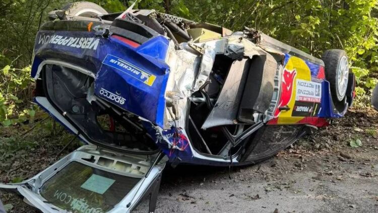 Σοβαρό ατύχημα σε αγώνα Ράλλυ για τον μπαμπά Φερστάπεν
