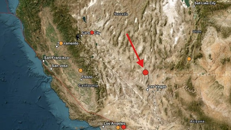 Τουλάχιστον 17 σεισμοί το τελευταίο 24ωρο κοντά στην Area 51 στη Νεβάδα, ανησυχίες για υπόγειες δοκιμές όπλων