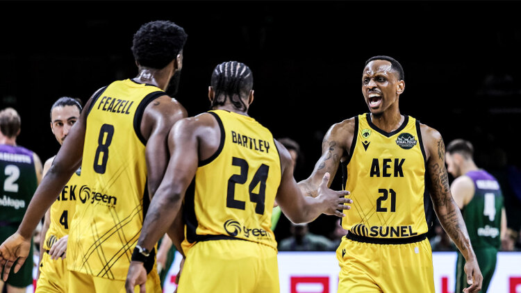 Μάλαγα - ΑΕΚ 50-68 (Δ' περίοδος): Φουλάρει για τον τελικό η Ένωση,  live 
