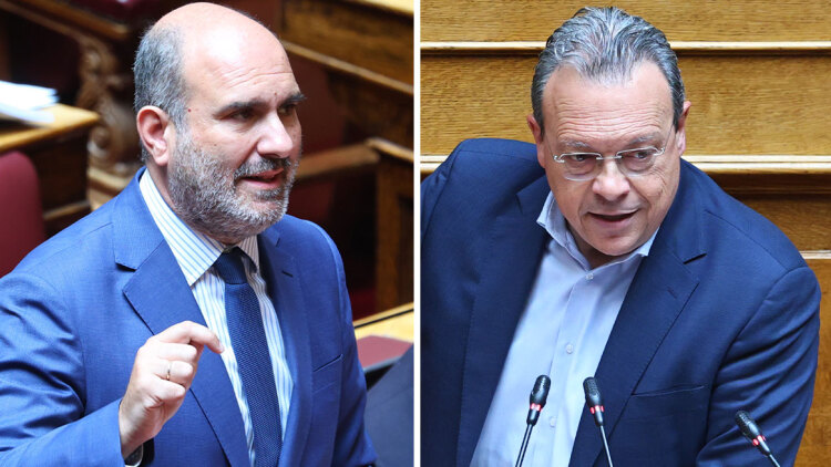 Σύγκρουση Φάμελλου - Μαρκόπουλου στη Βουλή: «Λαβύρινθος σκανδάλων η κυβέρνηση» - «Έχετε παρόμοιο αφήγημα με του Τσίπρα»