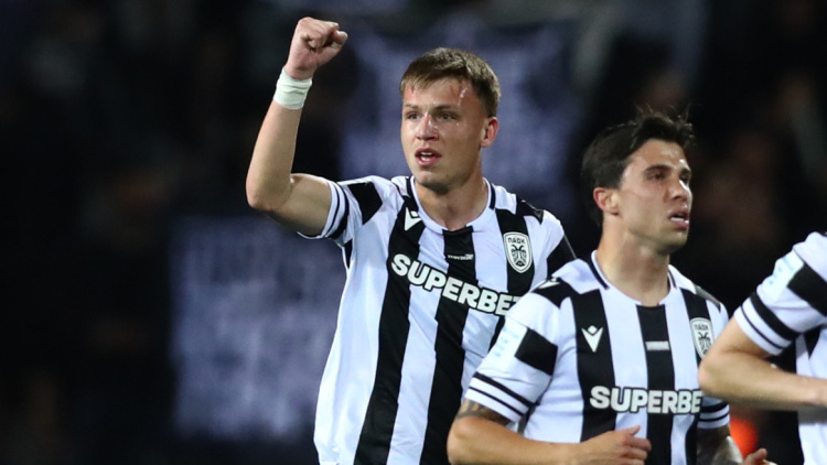 ΠΑΟΚ - ΑΕΚ 1-1: Έμεινε ζωντανός για τη 2η θέση με λυτρωτή τον Μύθου, δείτε τα γκολ