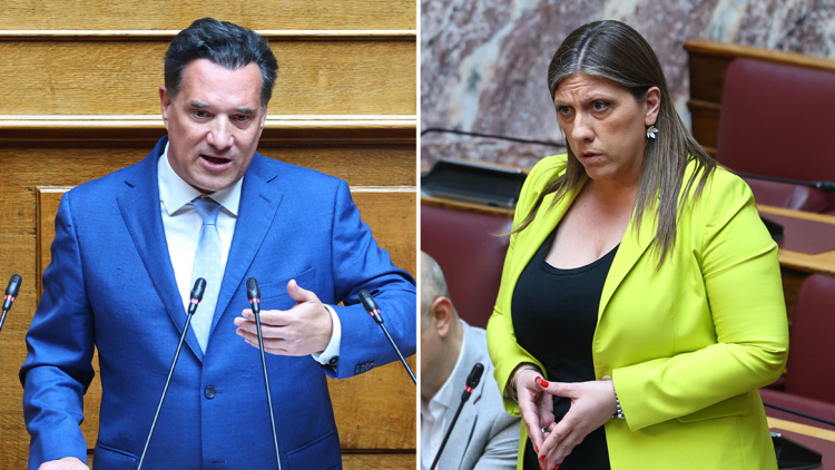 Σύγκρουση Γεωργιάδη - Κωνσταντοπούλου στη Βουλή: «Κανένας παρακρατικός μηχανισμός δεν σας κυνηγάει, μόνο η κουνιάδα της κυρίας Κεφαλά»