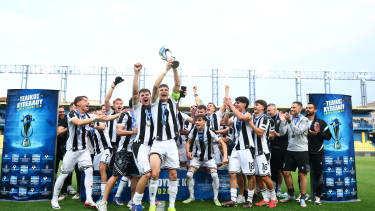 ΠΑΟΚ - Άρης 1-0: Κυπελλούχος Κ19 ο «Δικέφαλος» με γκολ στο 90+3', δείτε το γκολ