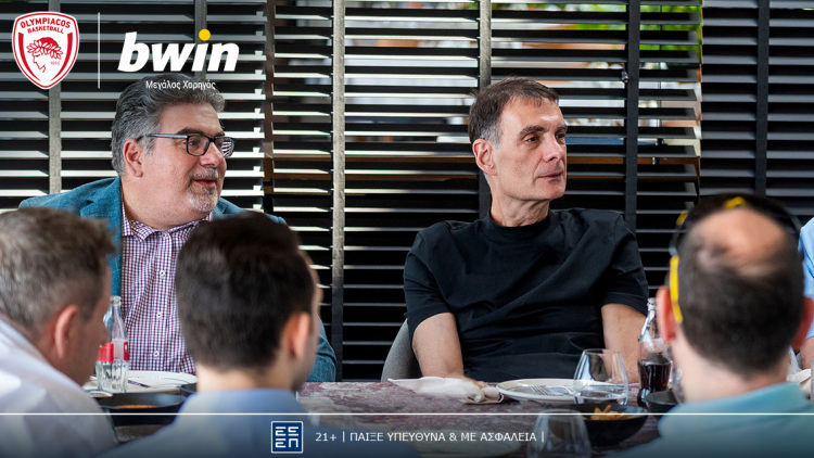 Δέκα τυχεροί της bwin γευματίζουν με τον κόουτς Μπαρτζώκα