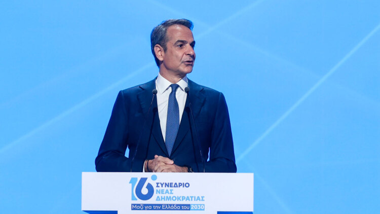 Τα διλήμματα της κάλπης θέτει ο Μητσοτάκης στο συνέδριο της ΝΔ: Ισχυρή εντολή και αυτοδυναμία για να μην υπάρξει πισωγύρισμα