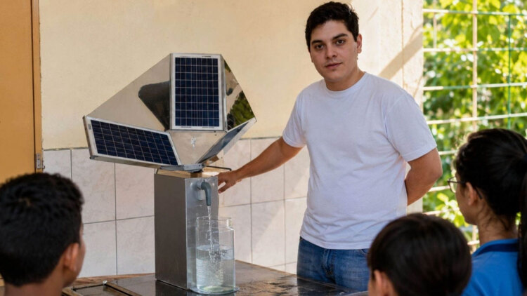 Παγκόσμια διάκριση: Μαθητής στη Βραζιλία έφτιαξε μηχανή που καθαρίζει νερό με ηλιακή ενέργεια
