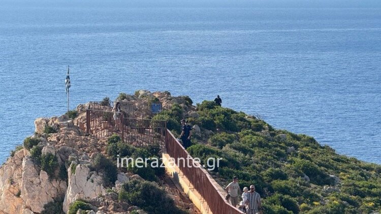 Επιχείρηση για τη διάσωση άνδρα που έπεσε από ύψος 10 μέτρων στην περιοχή του Ναυαγίου στη Ζάκυνθο