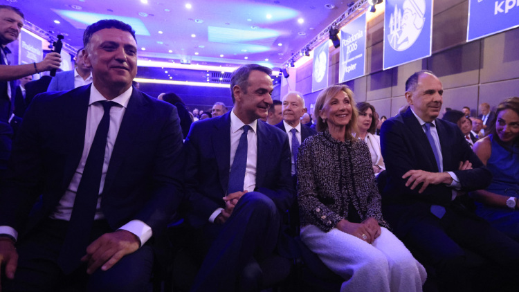 Στα Ποσειδώνια ο Κυριάκος Μητσοτάκης, δείτε βίντεο 