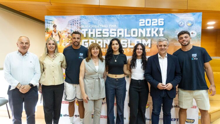 Thessaloniki Grand Slam 2026: Η Θεσσαλονίκη στο επίκεντρο του ελληνικού beach volley