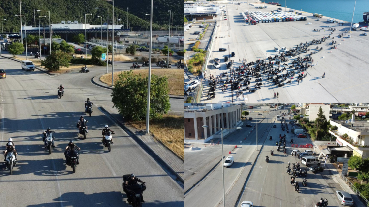 Χιλιάδες μηχανές φτάνουν στην Ηγουμενίτσα για τη διεθνή συνάντηση των Hells Angels 