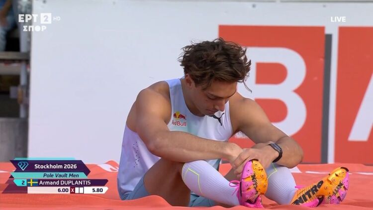 Τεράστια έκπληξη στο Diamond League της Στοκχόλμης: Ο Ντουμπλάντις δεν πέρασε τα 6μ και έμεινε 2ος στο σπίτι του, βίντεο