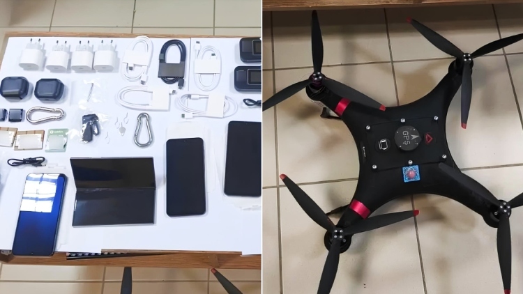 Το ελληνικό anti-drone σύστημα «Κένταυρος» απέτρεψε απόπειρα μεταφοράς παράνομου φορτίου στις φυλακές Χανίων, δείτε εικόνες