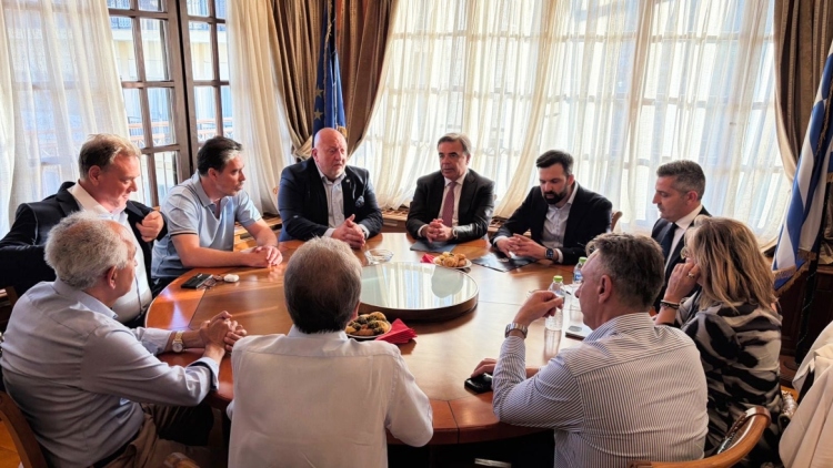 Επίσκεψη στην Ημαθία για τον Μαργαρίτη Σχοινά: Στο τραπέζι αρδευτικά έργα, μεταποίηση και αγροτική οδοποιία 
