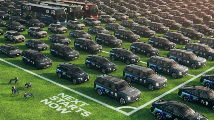 Hyundai: Διαθέτει το μεγαλύτερο στόλο οχημάτων και ρομπότ στην ιστορία του Μουντιάλ