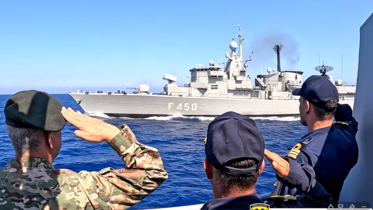 Κοινή ναυτική άσκηση Ελλάδας και Κύπρου ανοιχτά της Λάρνακας και της Λεμεσού, δείτε βίντεο