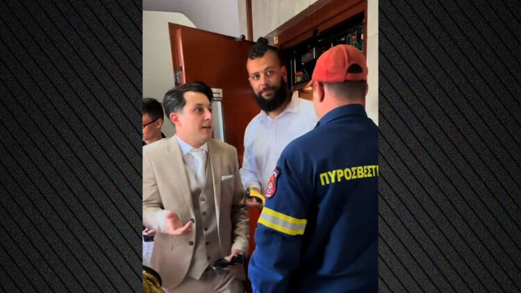 Ξάνθη: Γαμπρός κόλλησε στο ασανσέρ με πέντε φίλους του πηγαίνοντας στην εκκλησία, δείτε βίντεο