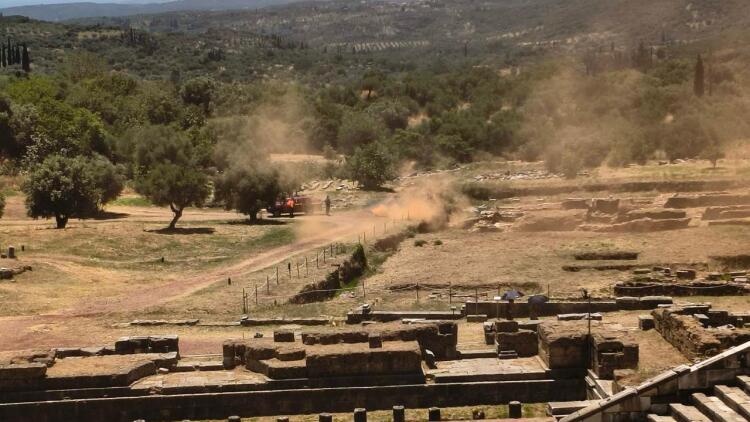 Αρχαία Μεσσήνη: Άσκηση ετοιμότητας για την αντιμετώπιση δασικής πυρκαγιάς 
