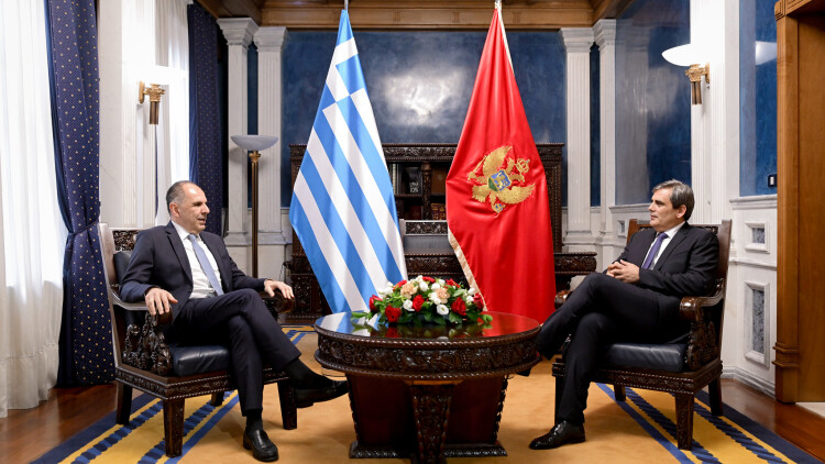 Γεραπετρίτης: Σταθερή στήριξη της Ελλάδας στην ευρωπαϊκή πορεία του Μαυροβουνίου
