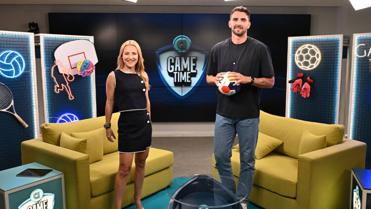 Ο «Μεσικός» Στέφανος Καπίνο στο Allwyn Game Time
