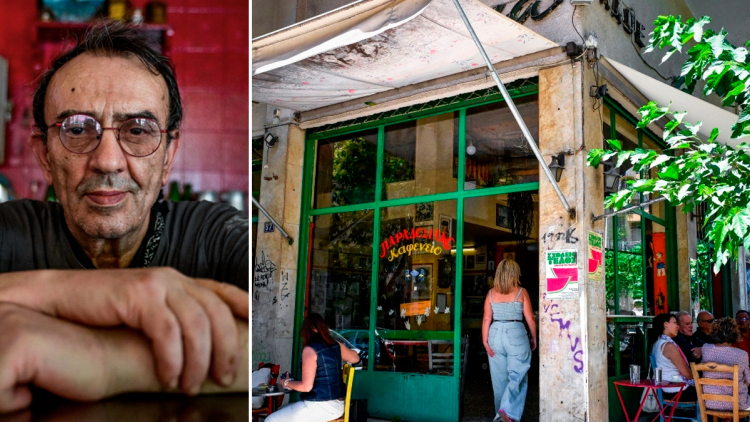 Η έκκληση του ιδιοκτήτη της «Μουριάς» στα Εξάρχεια για να σωθεί το ιστορικό καφενείο: «Είναι η ζωή μου, η πρώτη καλημέρα»