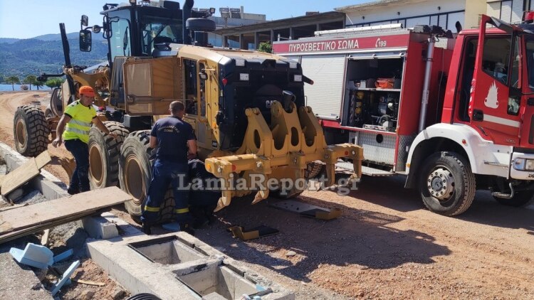 Πυροσβέστες απεγκλώβισαν τρία γατάκια από μηχάνημα έργου στη Φθιώτιδα, δείτε βίντεο
