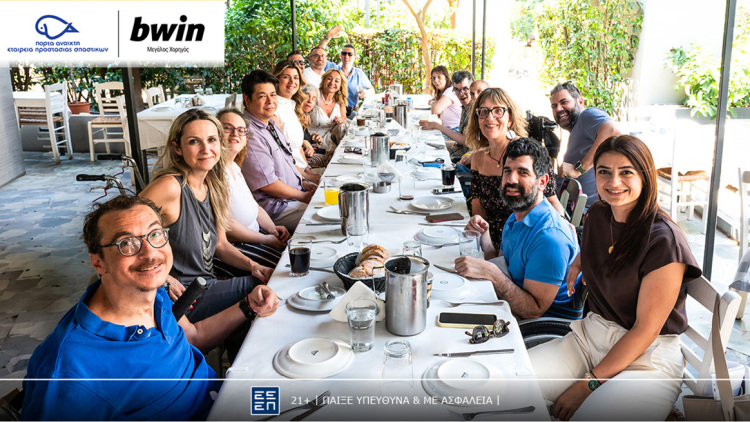 bwin και Στέγη Φωτεινή: Ένα καλοκαιρινό γεύμα γεμάτο ανθρώπινες στιγμές
