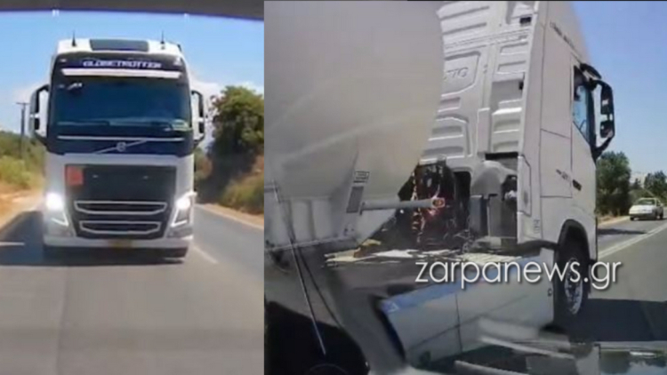 Κρήτη: Επικίνδυνος οδηγός βυτιοφόρου «έπαιζε τα φώτα» για να κάνει προσπέραση κοντά στο αεροδρόμιο Χανίων, δείτε βίντεο