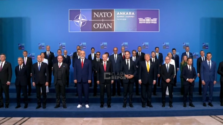 Οι ηγέτες των χωρών του ΝΑΤΟ συγκεντρώθηκαν για τη Σύνοδο Κορυφής: Η αναμνηστική φωτογραφία