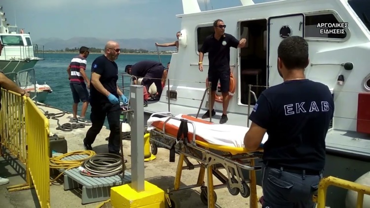 Γυναίκα τραυματίστηκε σοβαρά στα πόδια από προπέλα σκάφους στις Σπέτσες