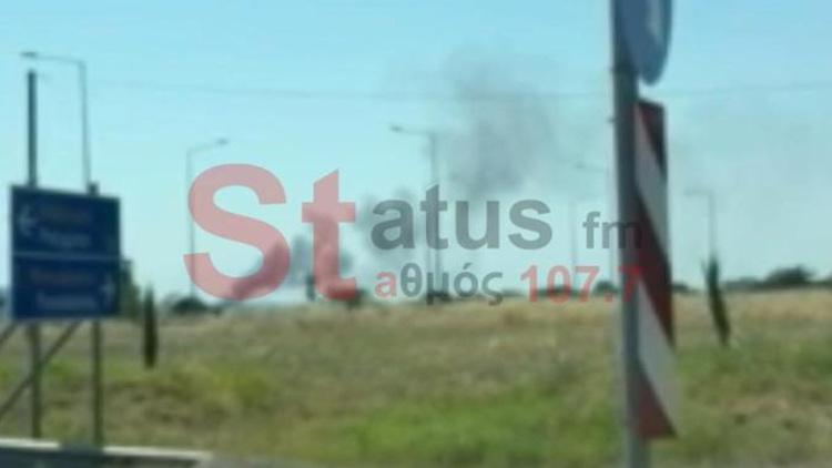 Φωτιά στη Σουρωτή Θεσσαλονίκης, ήχησε το 112 για ετοιμότητα, 2 εναέρια στη μάχη 