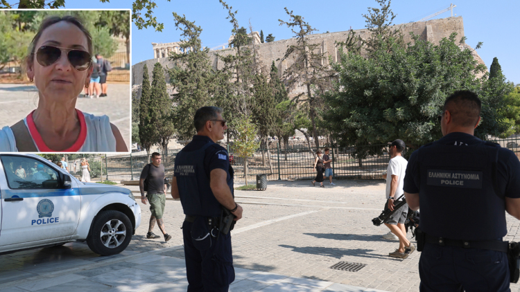 «Πήγε να σφάξει τη γυναίκα, ακούσαμε φωνές»: Γυναίκα περιγράφει την επίθεση στο ζευγάρι των Ελληνοαμερικανών στην Ακρόπολη