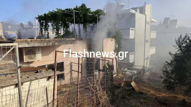 Διασωληνωμένος στη ΜΕΘ ο 70χρονος που τραυματίστηκε από την έκρηξη στα Χανιά
