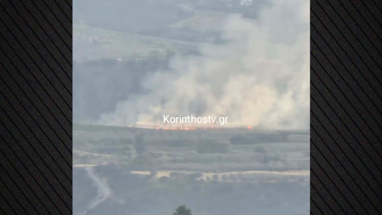 Φωτιά τώρα στον Προφήτη Ηλία Κορινθίας, επιχειρούν τρία ελικόπτερα