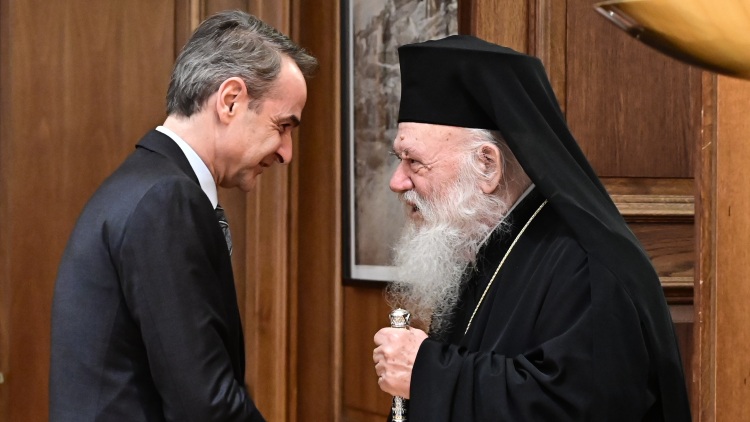 Δείπνο Μητσοτάκη-Ιερώνυμου το βράδυ της Δευτέρας