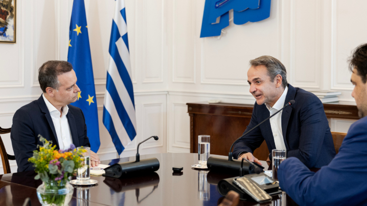 Συνάντηση Μητσοτάκη - Δούκα στο Μαξίμου: Να δούμε τα τρέχοντα ζητήματα στην Αθήνα, όπως η καθαριότητα