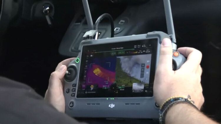 Drones και θερμικές κάμερες στη μάχη της κατάσβεσης στο Πόρτο Γερμενό, πώς ανακαλύπτουν τις νέες εστίες 
